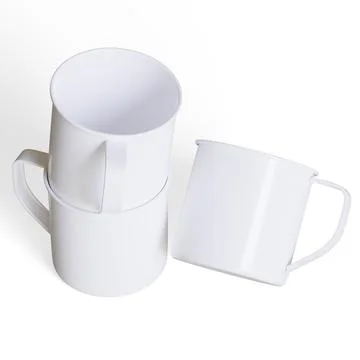 Mugs isolated on white background. Solid  or white color Cup High resolution Stock Illustration