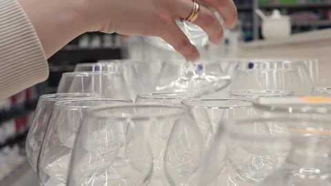 Mugs in the store. Stock Footage 275308573