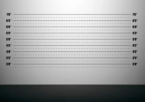 Mugshot inch Stock Illustration