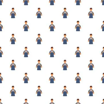 Mugshot pattern with man holding identification board Stock Illustration