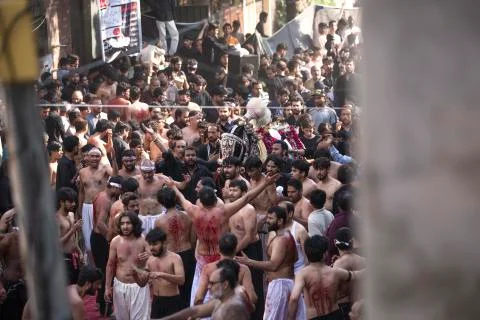 Muhurrum Procession Foto stock