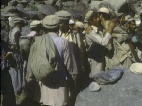 Mujahideen resistance fighters in Afghan... | Stock Video | Pond5