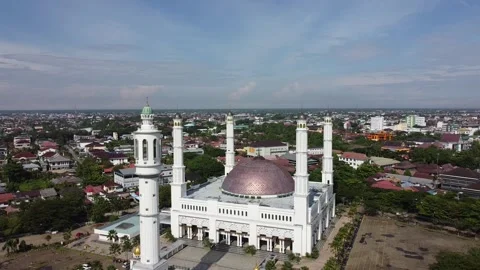 Mujahidin mosque Stock Footage 254803485