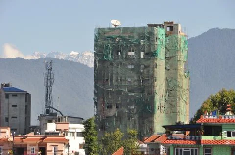 Mukti Tower Under Construction Stock Photos