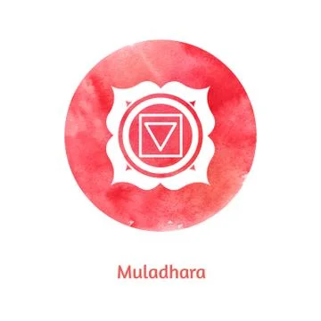 Muladhara chakra Stock Illustration