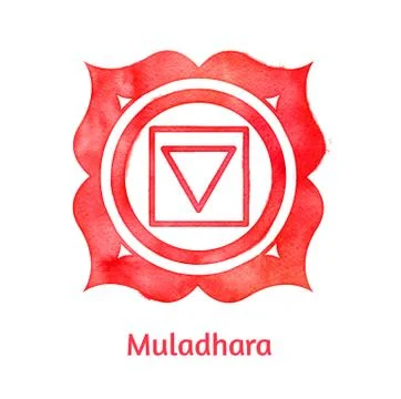 Muladhara chakra Stock Illustration