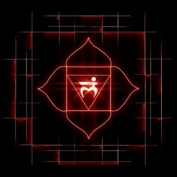 Muladhara Root Chakra Stock Illustration