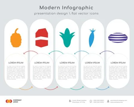 Mulberry infographics design Stock Illustration