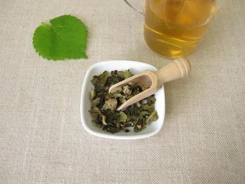 Mulberry leaf tea Stock Photos