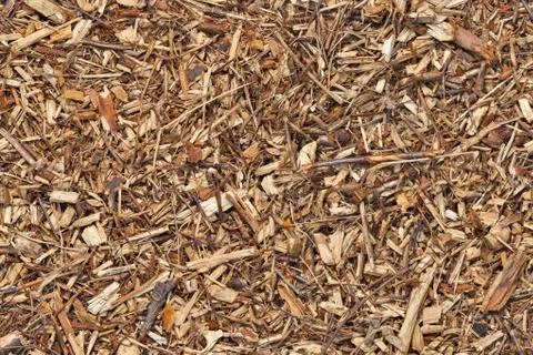 Mulch bark seamless texture Stock Photos