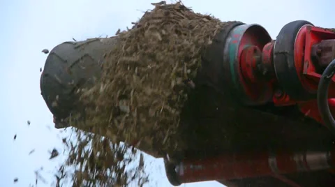 Mulch Machine 2 (HD 1080i) Stock Footage 37909404