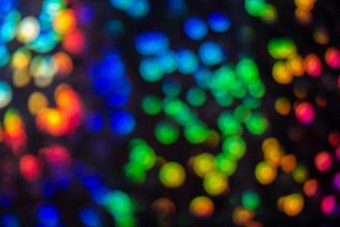 Mulicoloured bokeh effect background Stock Photos
