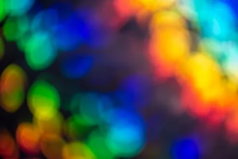 Mulicoloured bokeh effect background Stock Photos