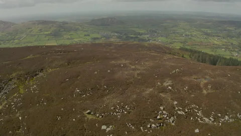 MULLAGHBAWN FROM SLIEVE GULLION Stock Footage 158848643
