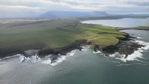 Mullaghmore castle Stock Footage 236393672