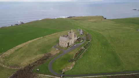 Mullaghmore Classiebawn castle Stock Footage 236393815