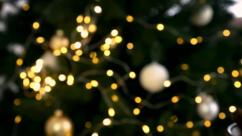 Mulled wine on the background of the Christmas tree. Selective focus. Stock Footage 222960021