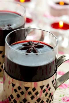 Mulled wine Foto stock