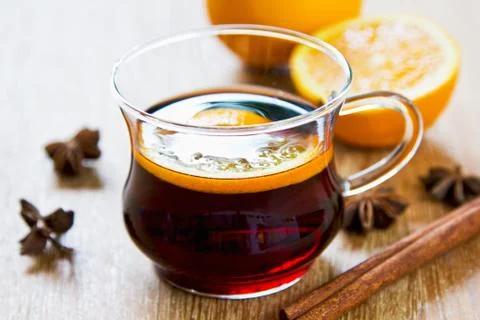Mulled wine Foto stock