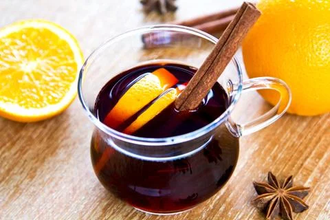 Mulled wine Foto stock