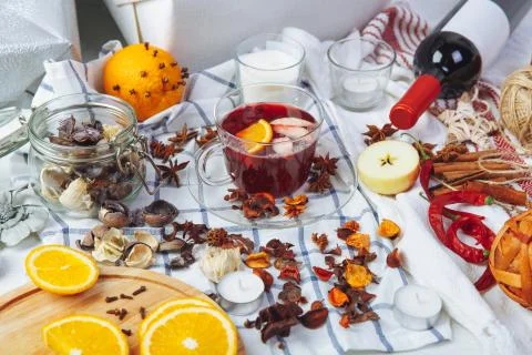 Mulled wine Stock Photos
