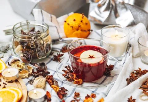 Mulled wine Foto stock