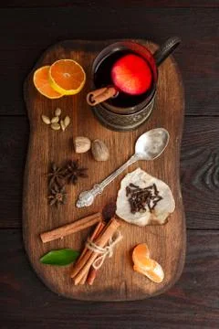 Mulled wine Foto stock