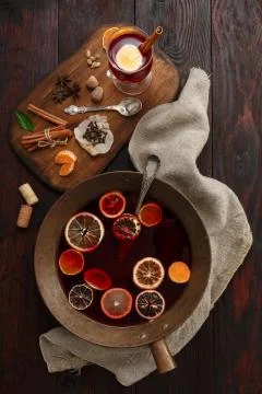 Mulled wine Stock Photos