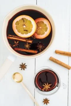 Mulled wine Stock Photos