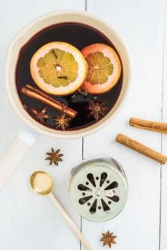 Mulled wine Stock Photos