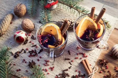Mulled wine Stock Photos