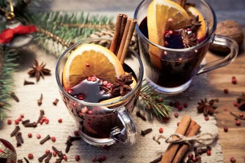 Mulled wine Stock Photos