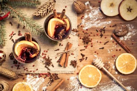 Mulled wine Stock Photos