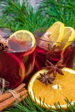 Mulled wine Stock Photos