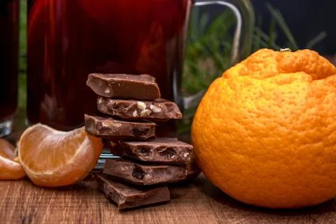 Mulled wine Foto stock