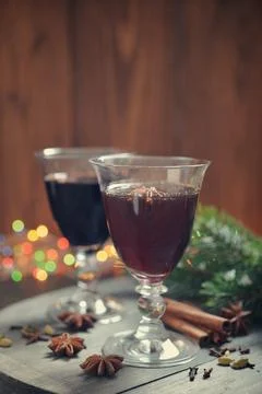 Mulled wine Foto stock