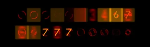 Mult-numbers 4 Stock Footage 95654694