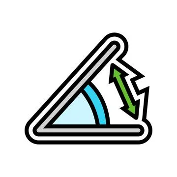 Multi angle adjustment color icon vector illustration 스톡 일러스트