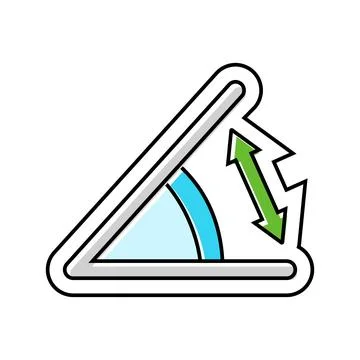 Multi angle adjustment color icon vector illustration 스톡 일러스트