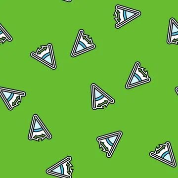 Multi angle adjustment vector seamless pattern Stock Illustration