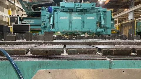 Multi Axis  Fabrication Stock Footage 196009837