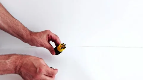 Multi-Bit Screwdriver Grip: Sleek Handling for Quick Tool Access Video stock 314365428