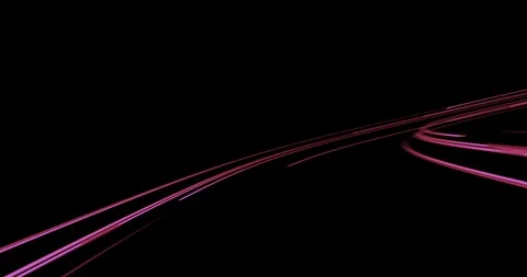 Multi-color animation of motion speed high blur of train moving inside tunnel Видео 113638201