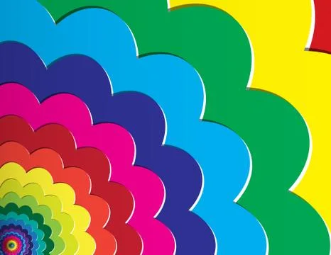 Multi color background Stock Illustration