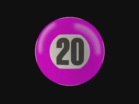 Multi color balls 20 to 29 drawing animation 動画素材 99180152
