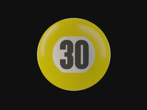 Multi color balls 30 to 39 drawing animation 動画素材 99180299