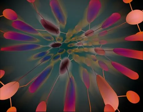 Multi Color Effects Stock Illustration