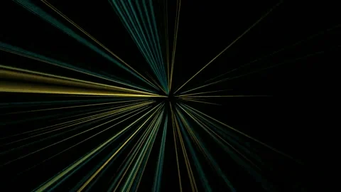 Multi Color Flicker Rays Spinning Motion Background Stock Footage 279485240