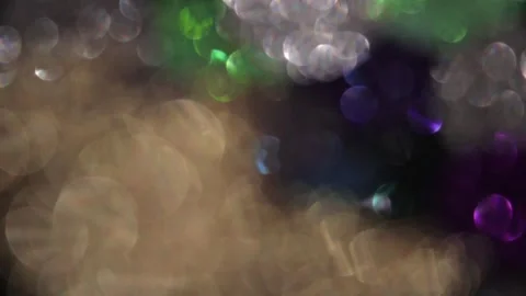 Multi-color full-screen sparkling glossy bokeh Stockbeeldmateriaal 318366747