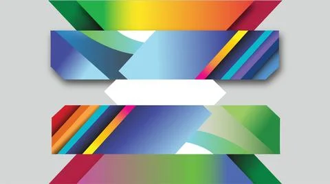 Multi color gradint effect background for banner and backdrop イラスト素材